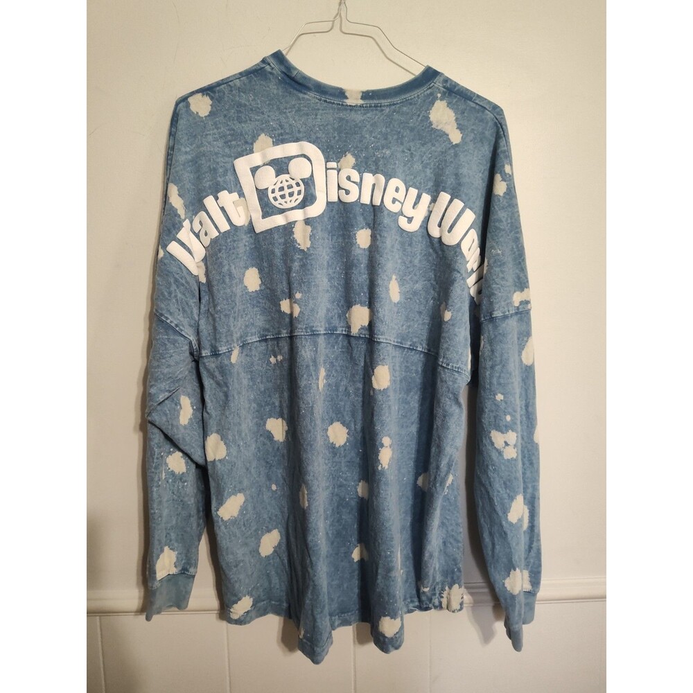 Walt Disney World Spirit Jersey for Adults Denim Bleach XL